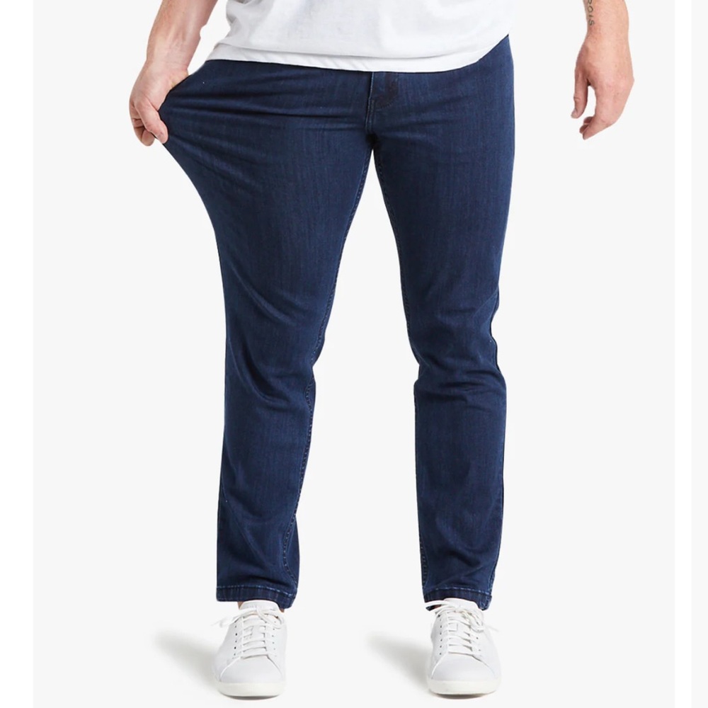 Mugsy Lake Shores Men's Dark Blue Straight Leg Jeans